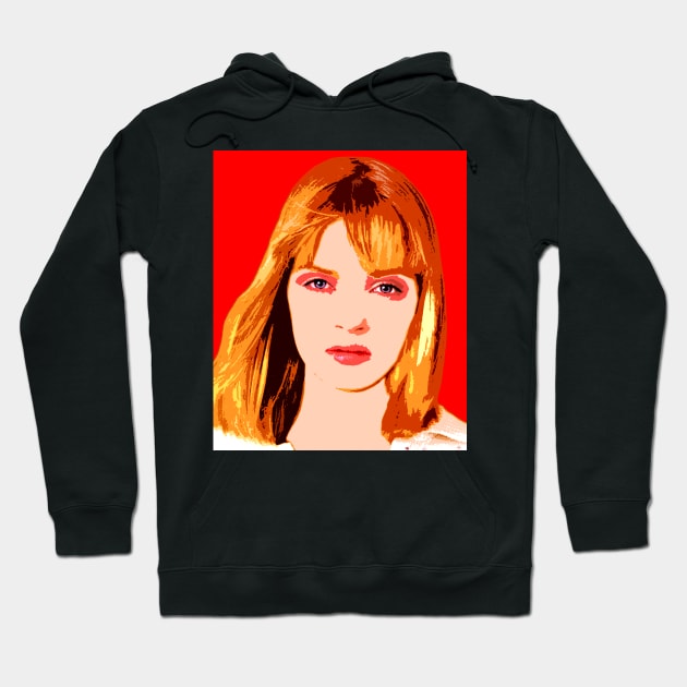 uma thurman Hoodie by oryan80